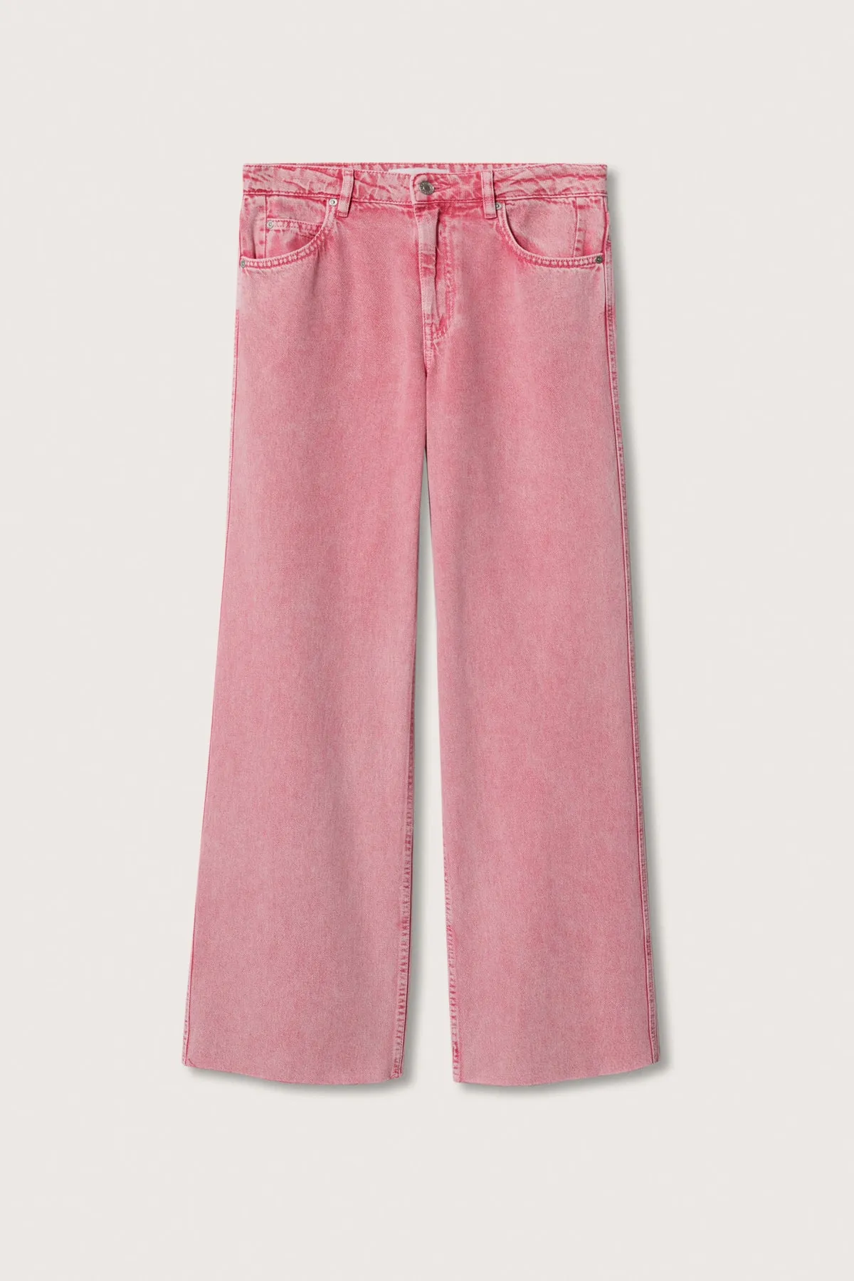 MANGO  Jeans - Rosa - Straight