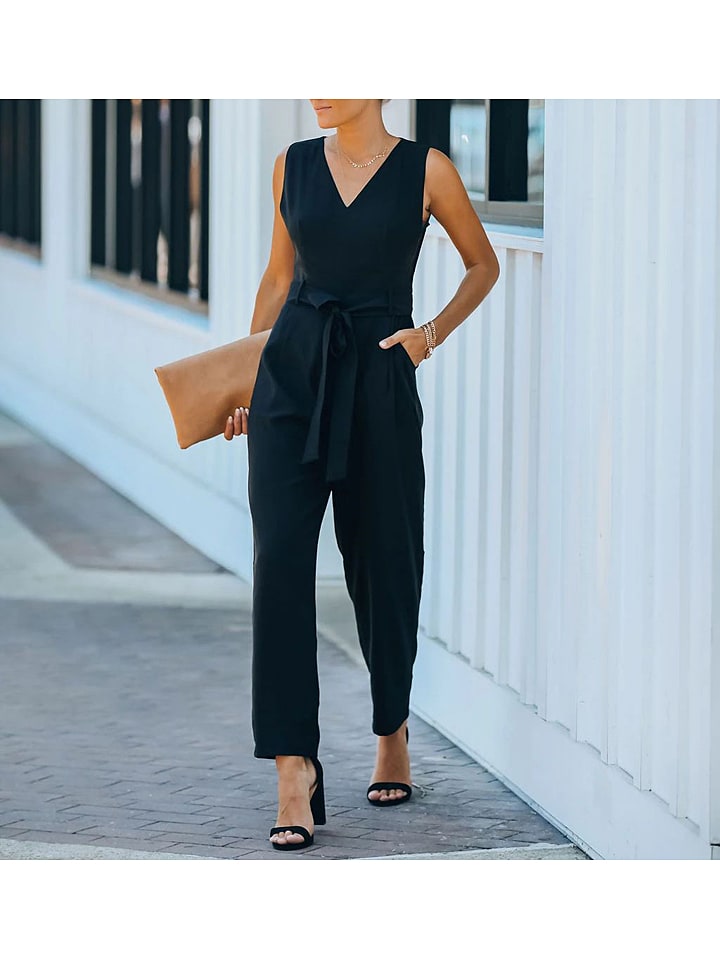 LA Angels Jumpsuit in Schwarz günstig kaufen