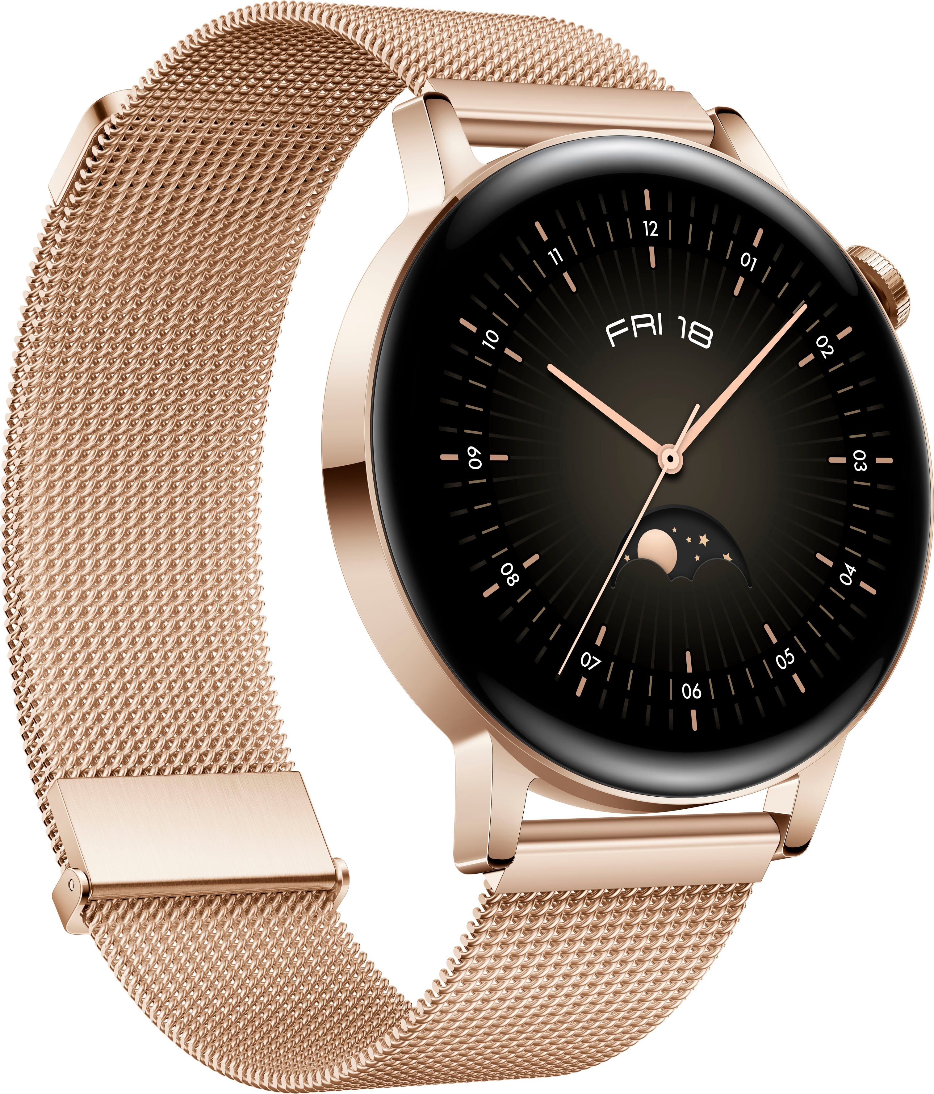 Huawei WATCH GT3 Smartwatch (3,35 cm/1,32 Zoll), 3 Jahre Herstellergarantie