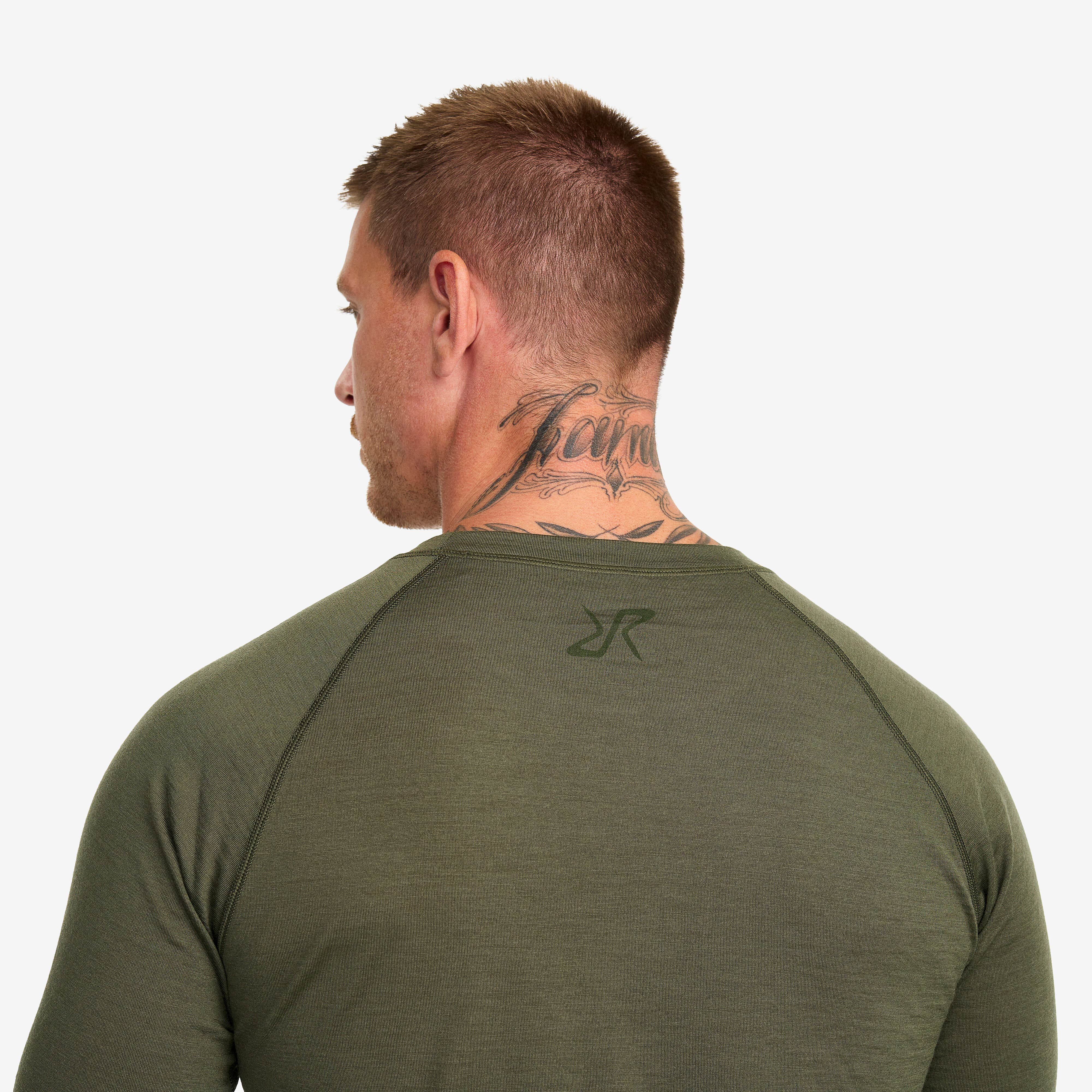 Mount Merino Long Sleeve Top Homme Grape Leaf