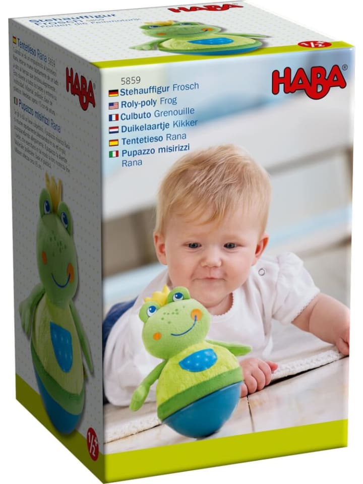 Haba Motorikspielzeug Stehauffigur Frosch, ca. 15 cm, ab 6 Monate günstig kaufen onesize