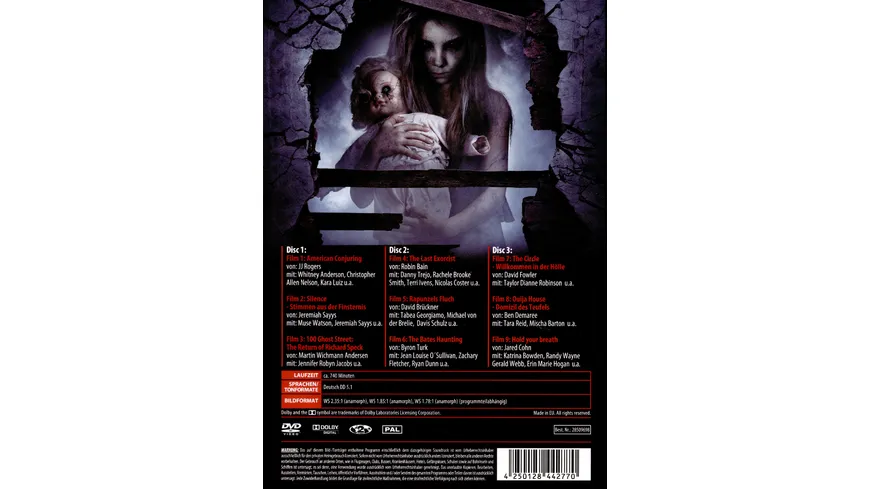 Devilish Conjuring - Dunkle Legenden  [3 DVDs]