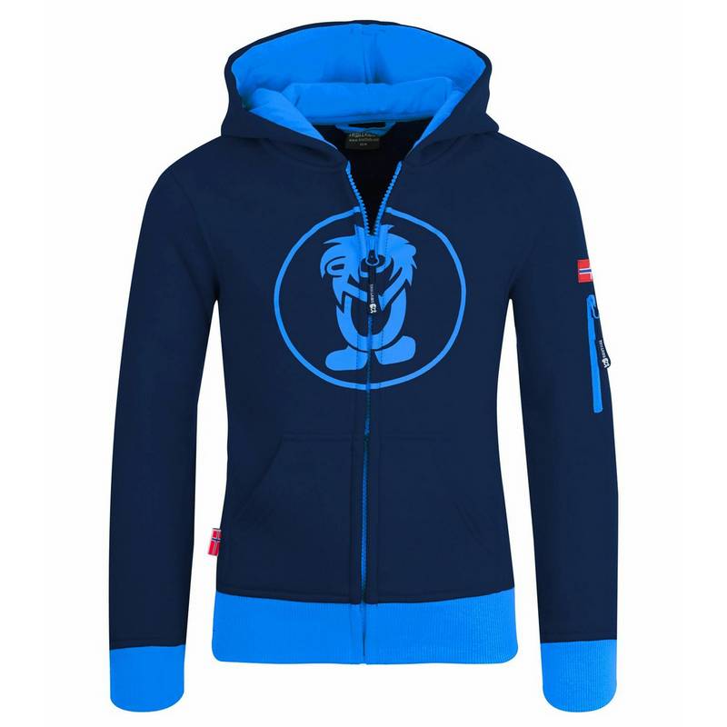 Trollkids Sortland Hoodie Kinder