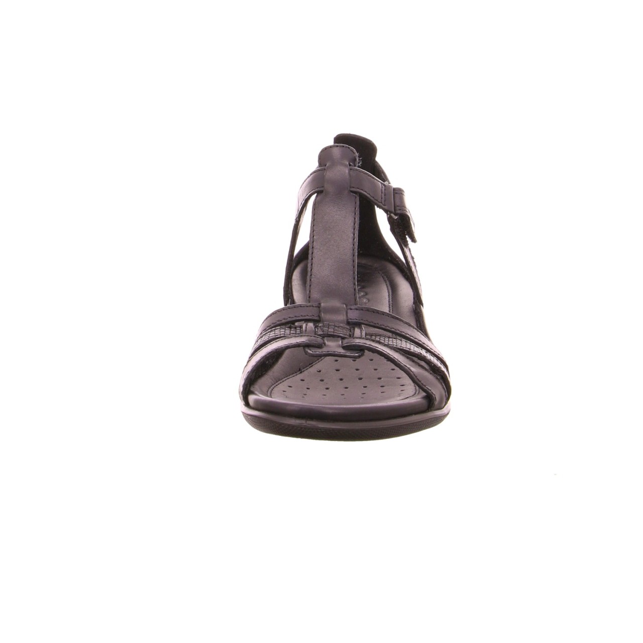 ECCO Komfort Sandalen schwarz Flash