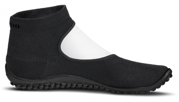 Leguano ~ Sockenschuh Ballerina ~ schwarz