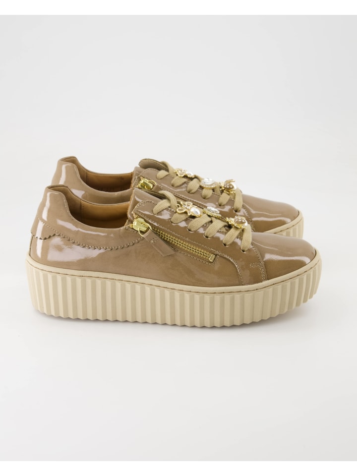 Gabor Klassische Schnürschuhe in Beige günstig kaufen