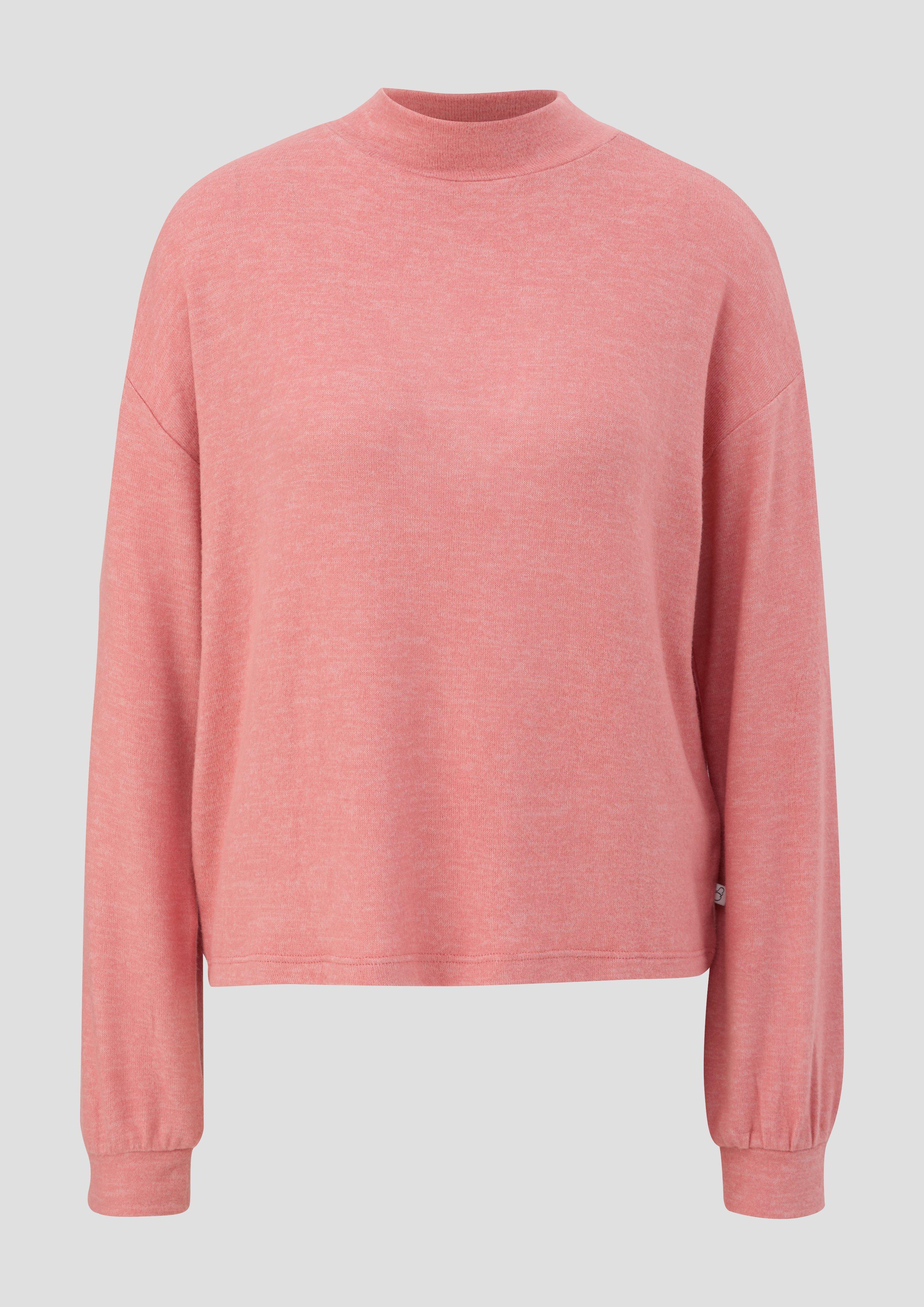 Aufgerautes Longsleeve aus Viskosestretch  2135412-20W0
