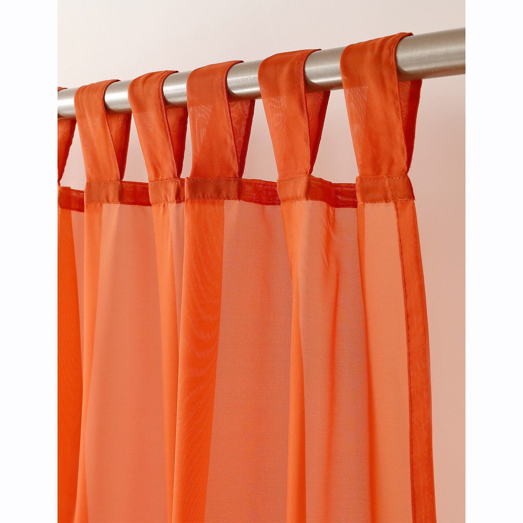 Panneau voile uni finition pattes
