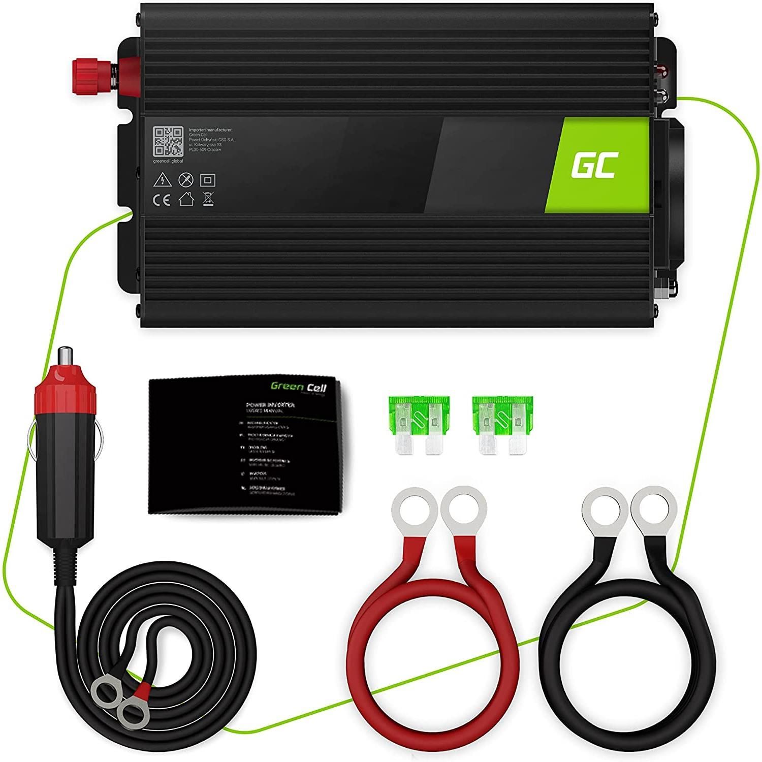 Green Cell INV01DE 12V/300W Wechselrichter