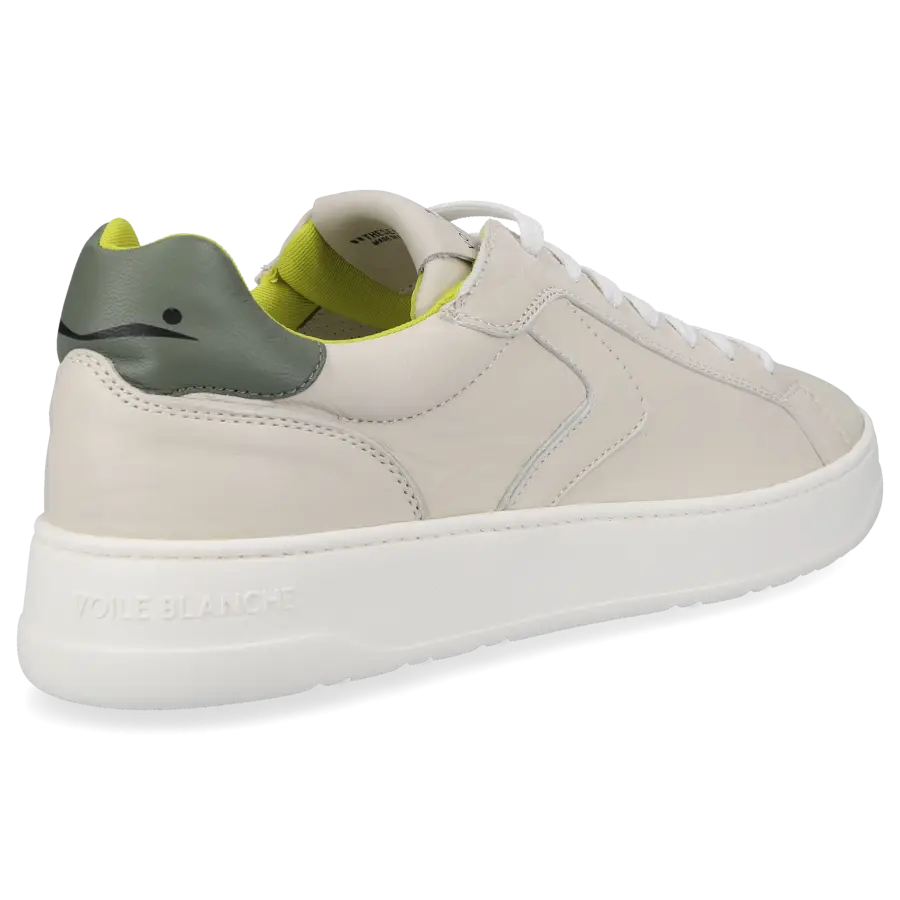 VOILE BLANCHE - Sneaker low LAYTON Kalbsleder - weiß