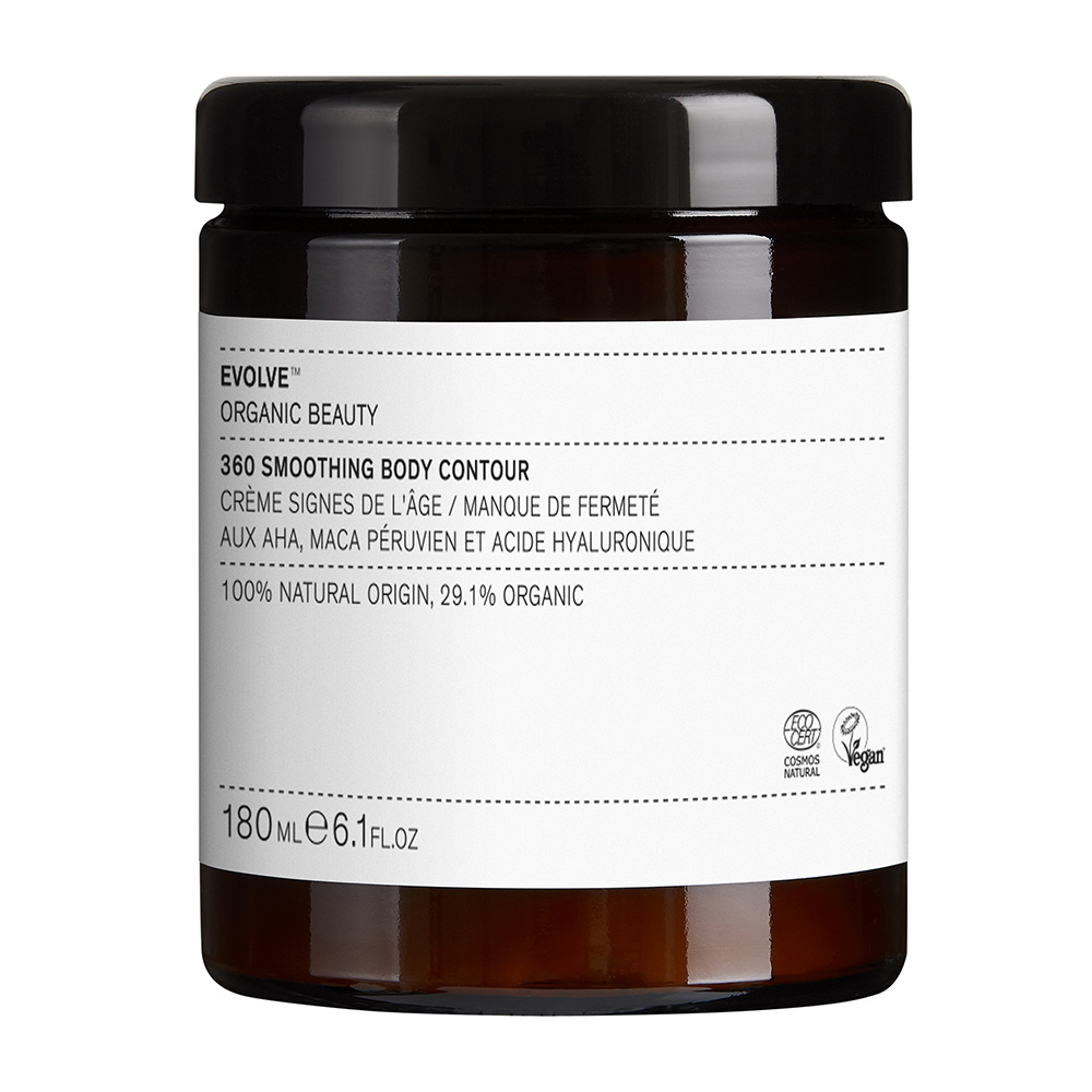 evolve organic beauty 360 SMOOTHING BODY CONTOUR CREAM Crème contour corporelle raffermissante