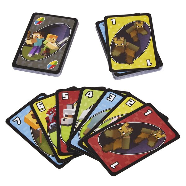 Mattel Minecraft Uno