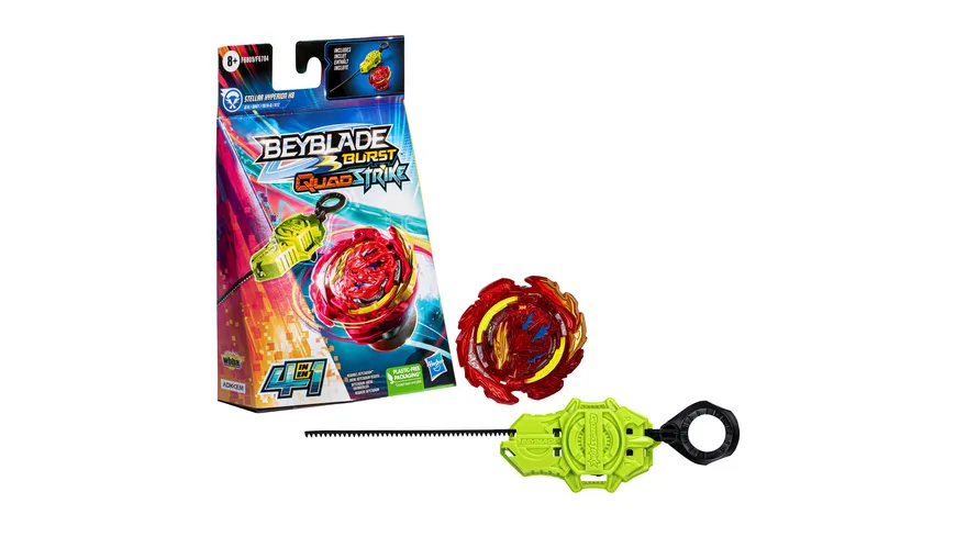 Hasbro - Beyblade Burst QuadStrike Starter Pack, 1 Stück, sortiert