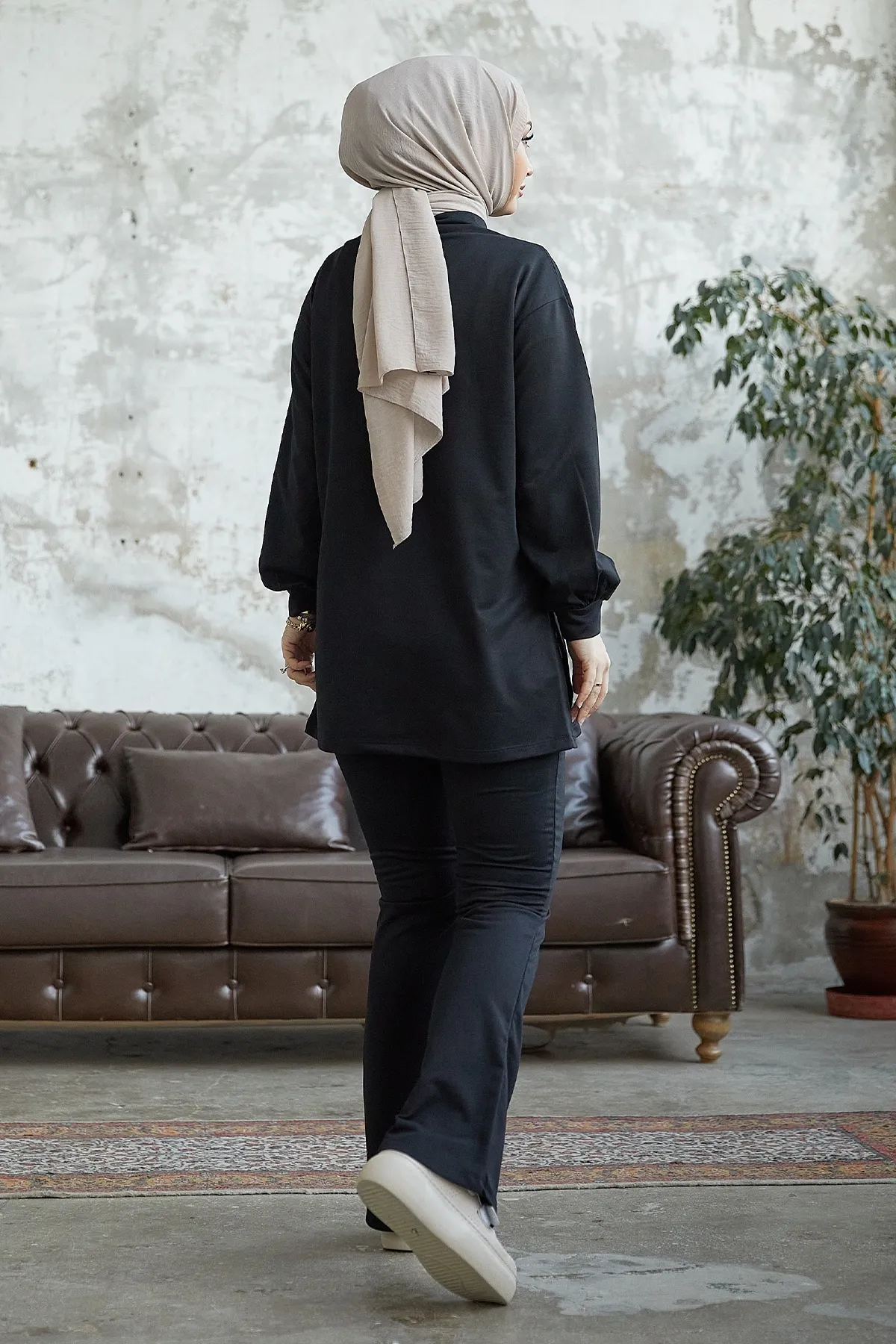 InStyle  Miora Flare Zweiteiliger Anzug – Schwarz
