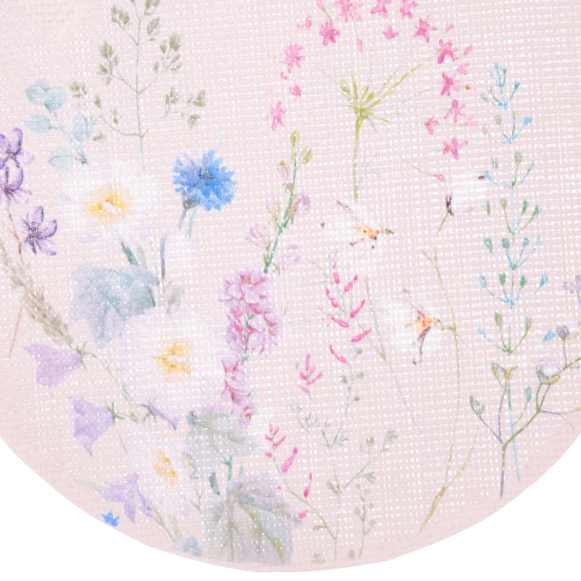 Platzset mit Blumen-Motiv