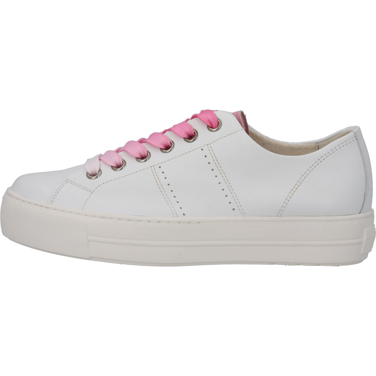 Paul Green 5247, Schnürschuhe, Damen, white/candy