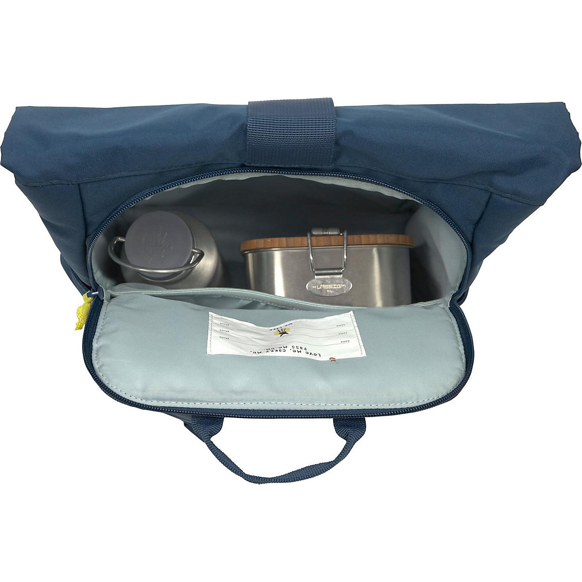 Freizeitrucksack Medium Rolltop Backpack navy