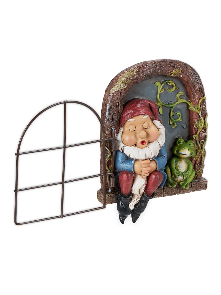 relaxdays Zwerg mit Fenster in Bunt günstig kaufen onesize