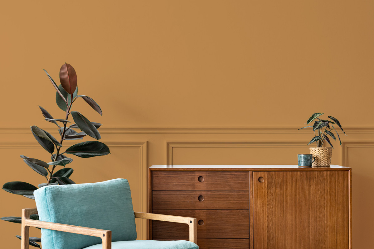 AS Creation A.S. Création - Wandfarbe Orange 