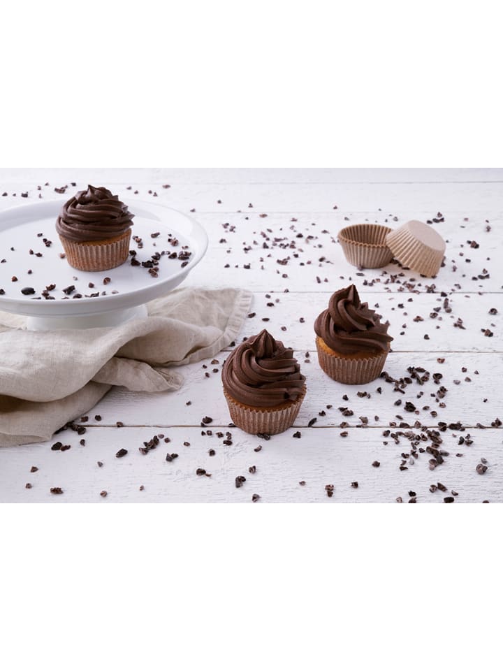 Zenker 4er-Set: Kakaoschalenpapier-Muffinformen in Braun - 4x 40 Stück günstig kaufen onesize