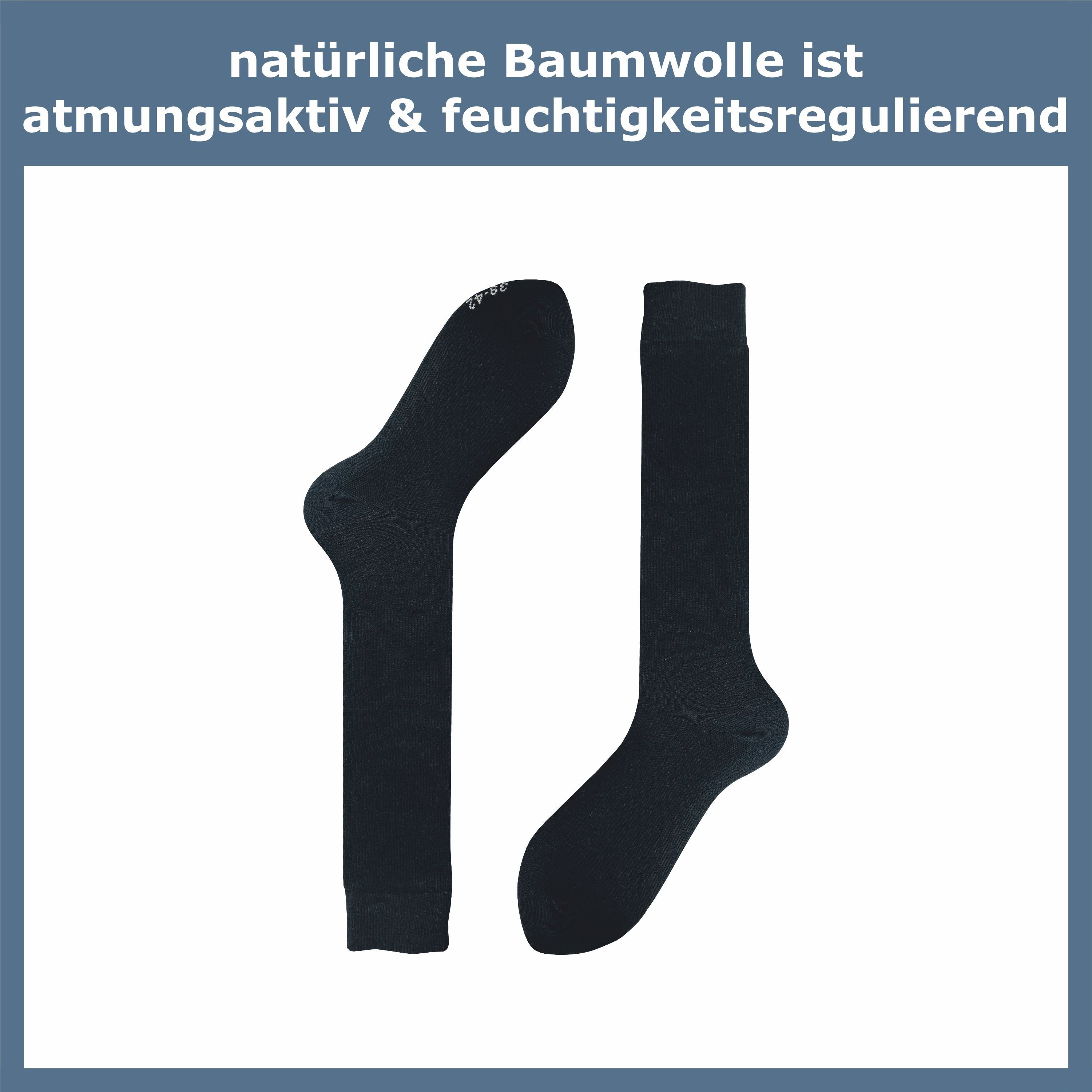 GAWILO Kompressionsstrümpfe zum Reisen, Sport oder lange Sitzen für Damen & Herren (4 Paar) Venenfreundlich dank spezieller Strickkonstruktion