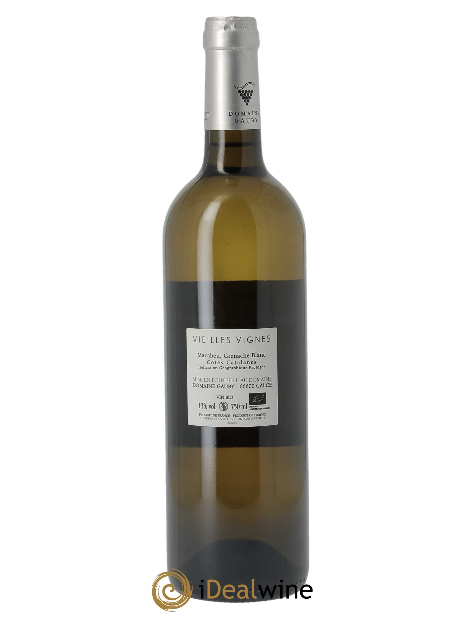 IGP Côtes Catalanes Vieilles vignes Gauby (Domaine)  2020 - Lot de 1 Bouteille