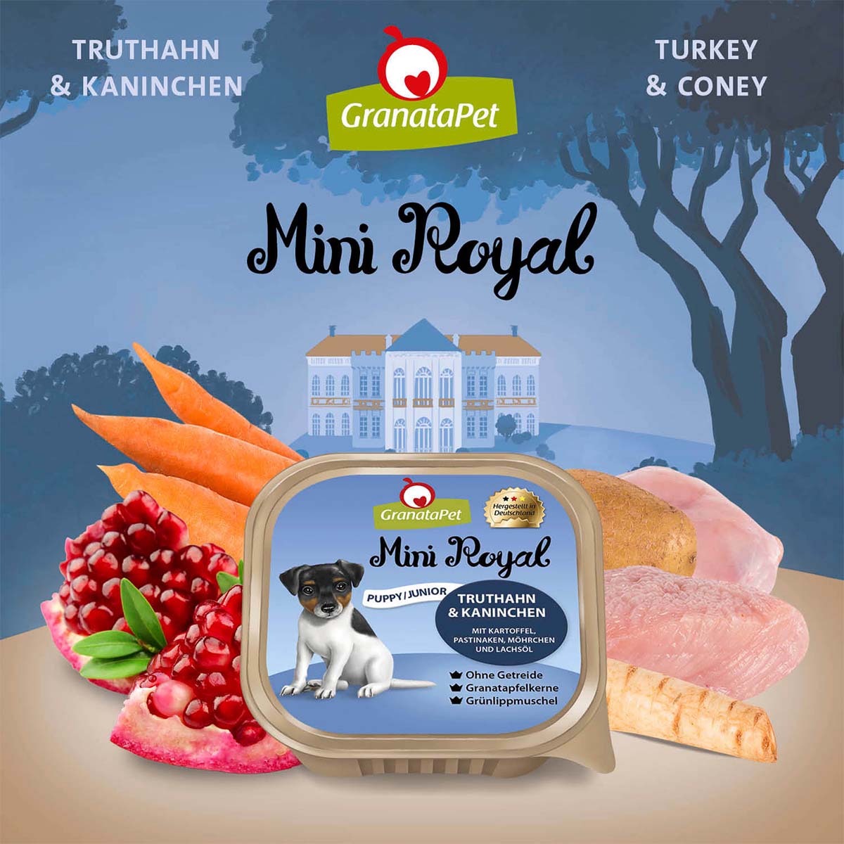 GranataPet Mini Royal Junior Truthahn und Kaninchen bei ZooRoyal