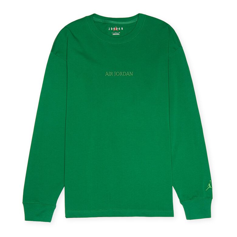 JORDAN Air Jordan Woodmark Longsleeve Tee pine green