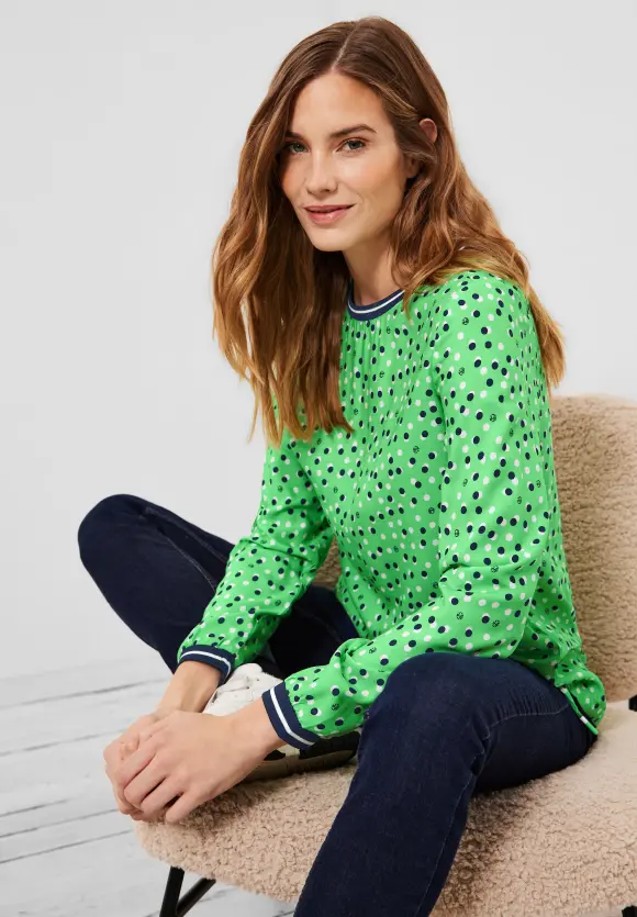 CECIL Minimalprint Bluse