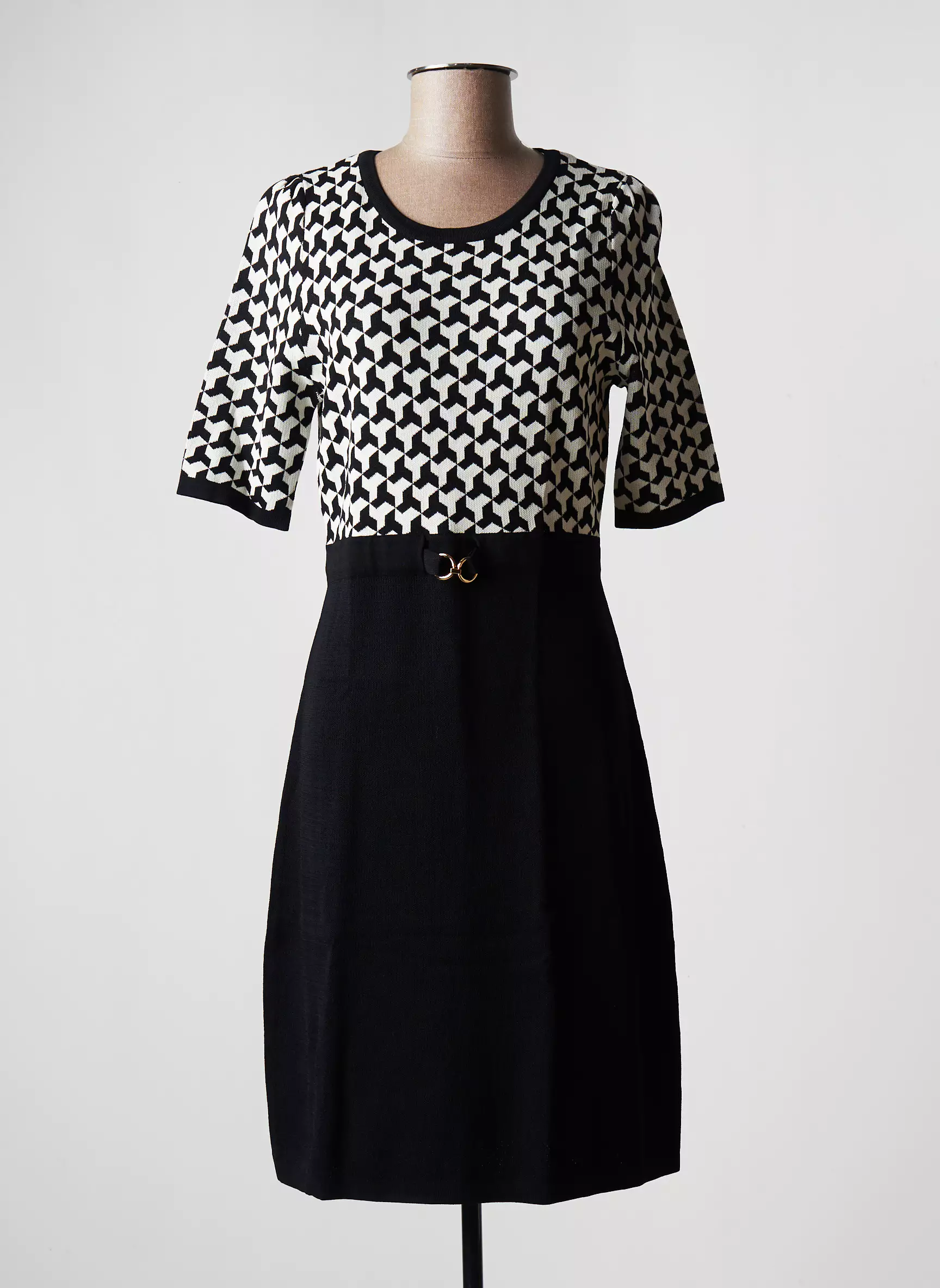 Jus D Orange Robes Pulls Femme couleur noir