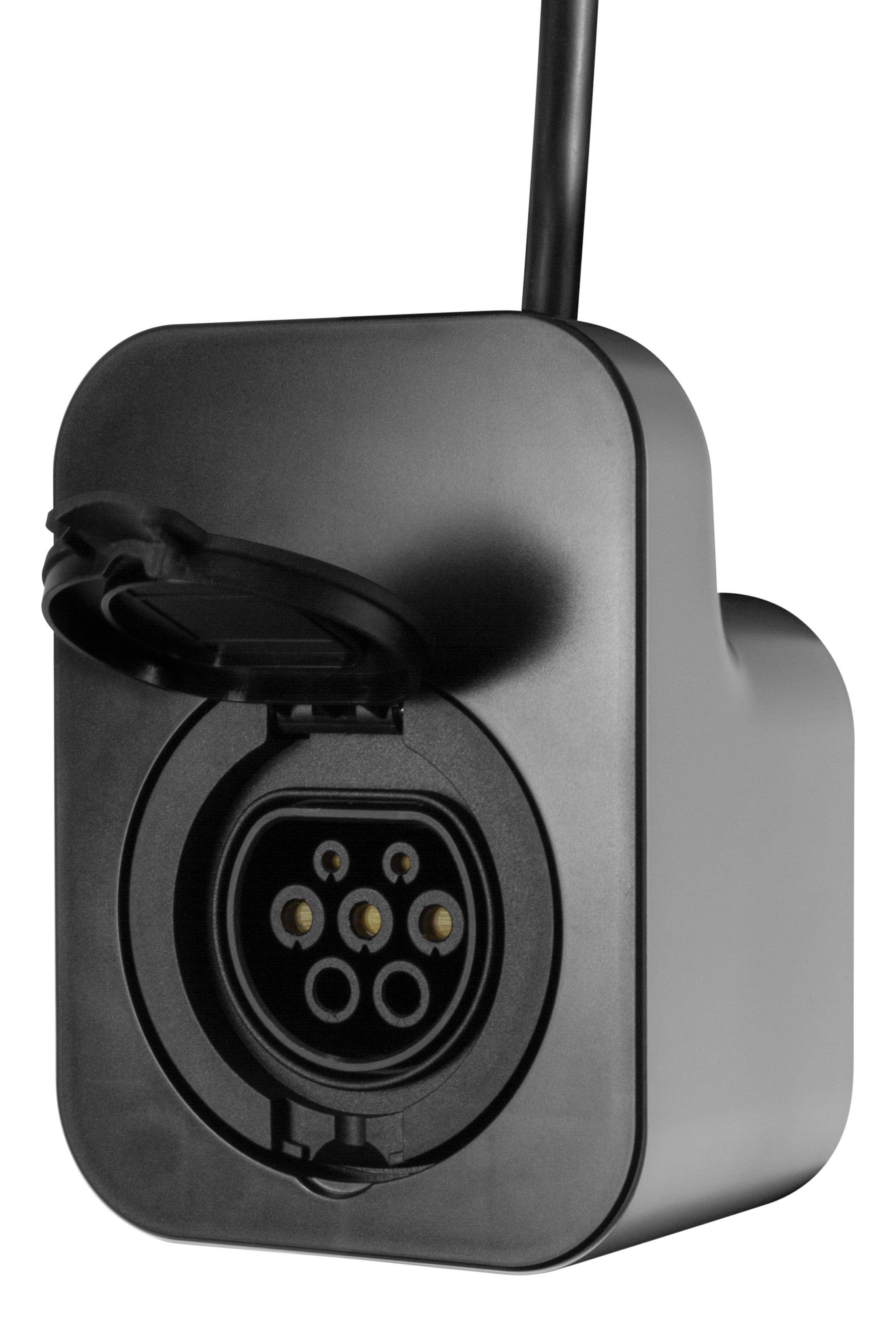 DELTACO Stationäre Ladestation Elektroauto-Ladestation EV-4120, 3,6kW / 16A, 1-phasig, IP54 Schutz vor Staub und Strahlwasser