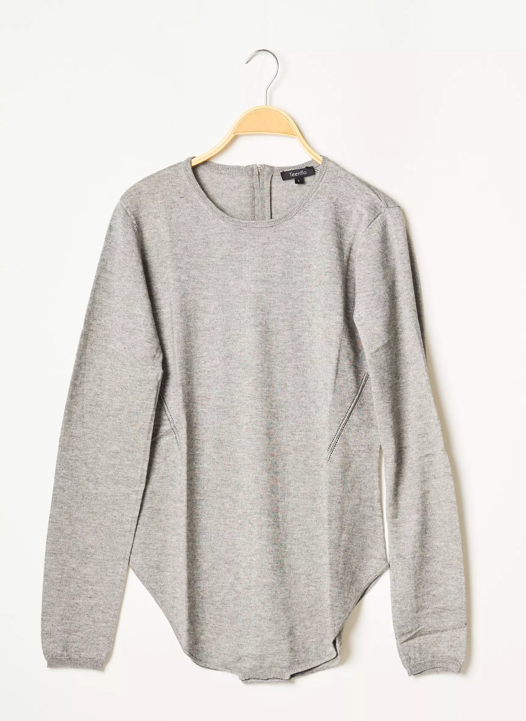 Teenflo Pulls Femme couleur gris