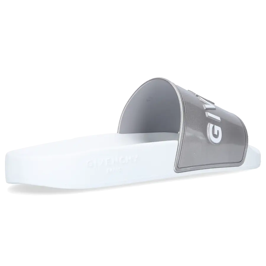 Givenchy - Badeschuhe PARIS Kautschuk - grau