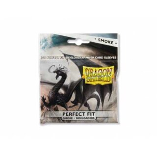 Schutzhüllen Dragon Shield Standard Perfect Fit Sideloading: Klar/Rauch (100 Stück)