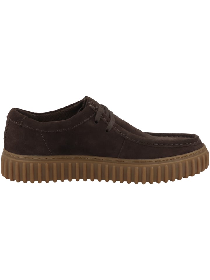 Clarks Halbschuhe Torhill Lo in dunkelbraun günstig kaufen