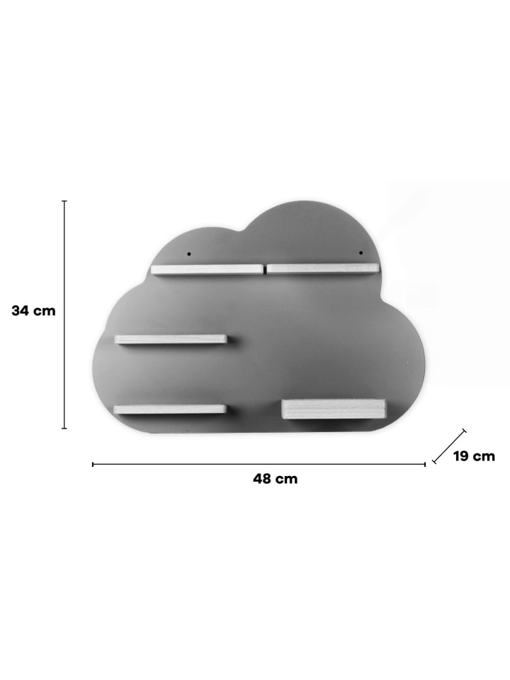 BOARTI Regal Holz Wolke Kinder Toniebox Tonies Figuren in Weiß günstig kaufen onesize