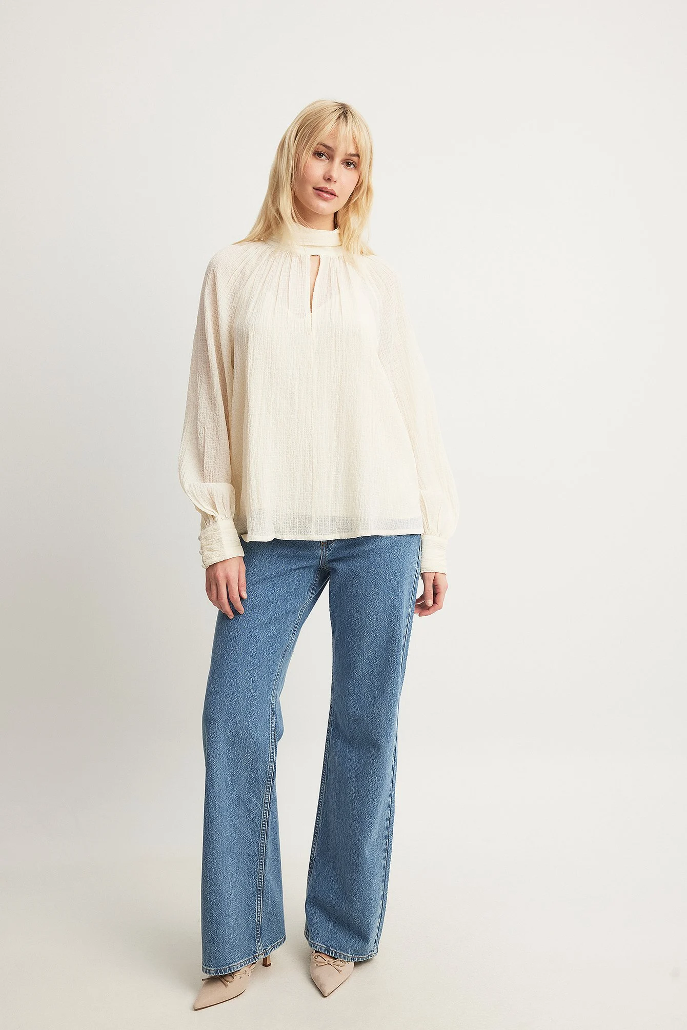 Strukturierte Bluse