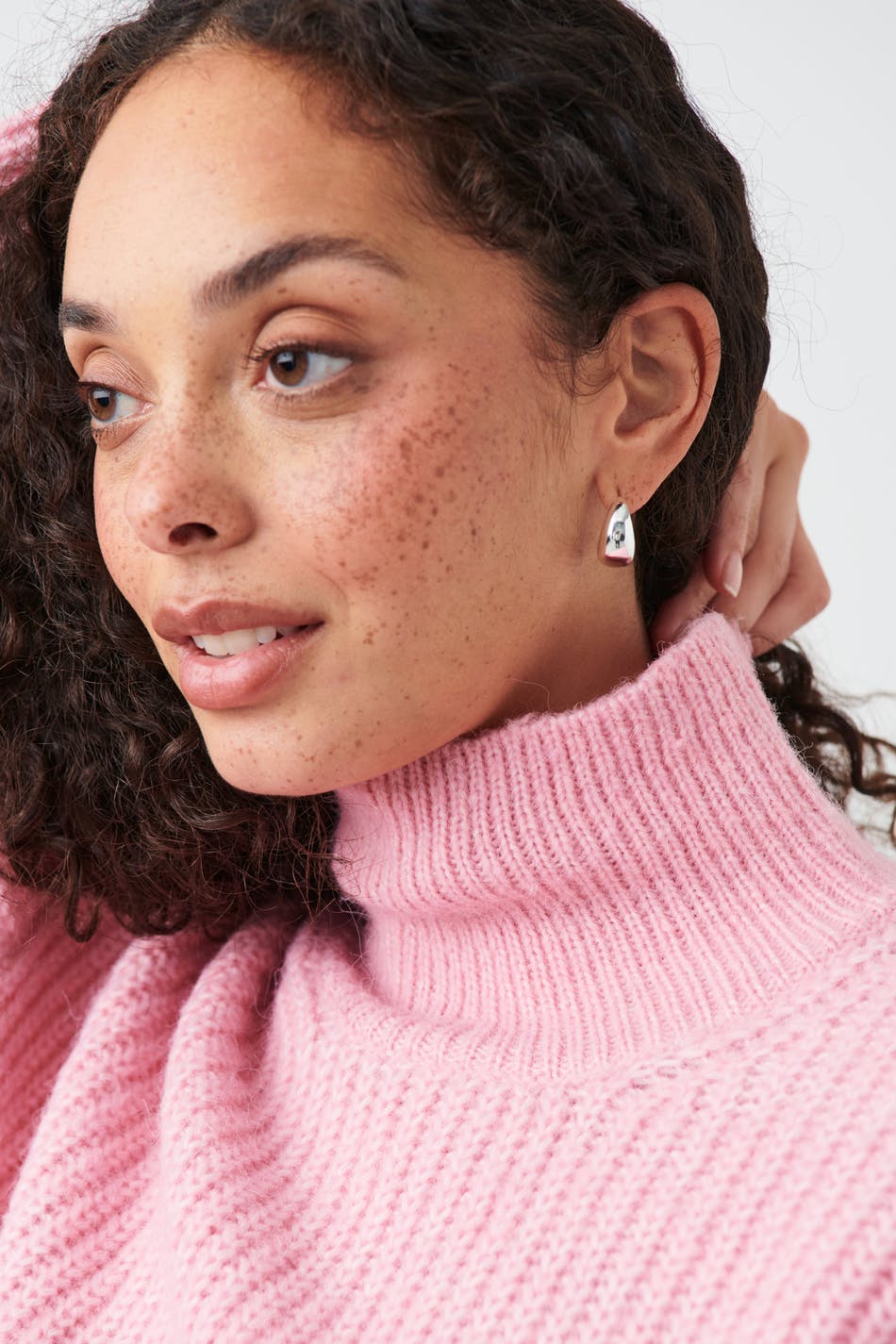 Chubby hoops earrings