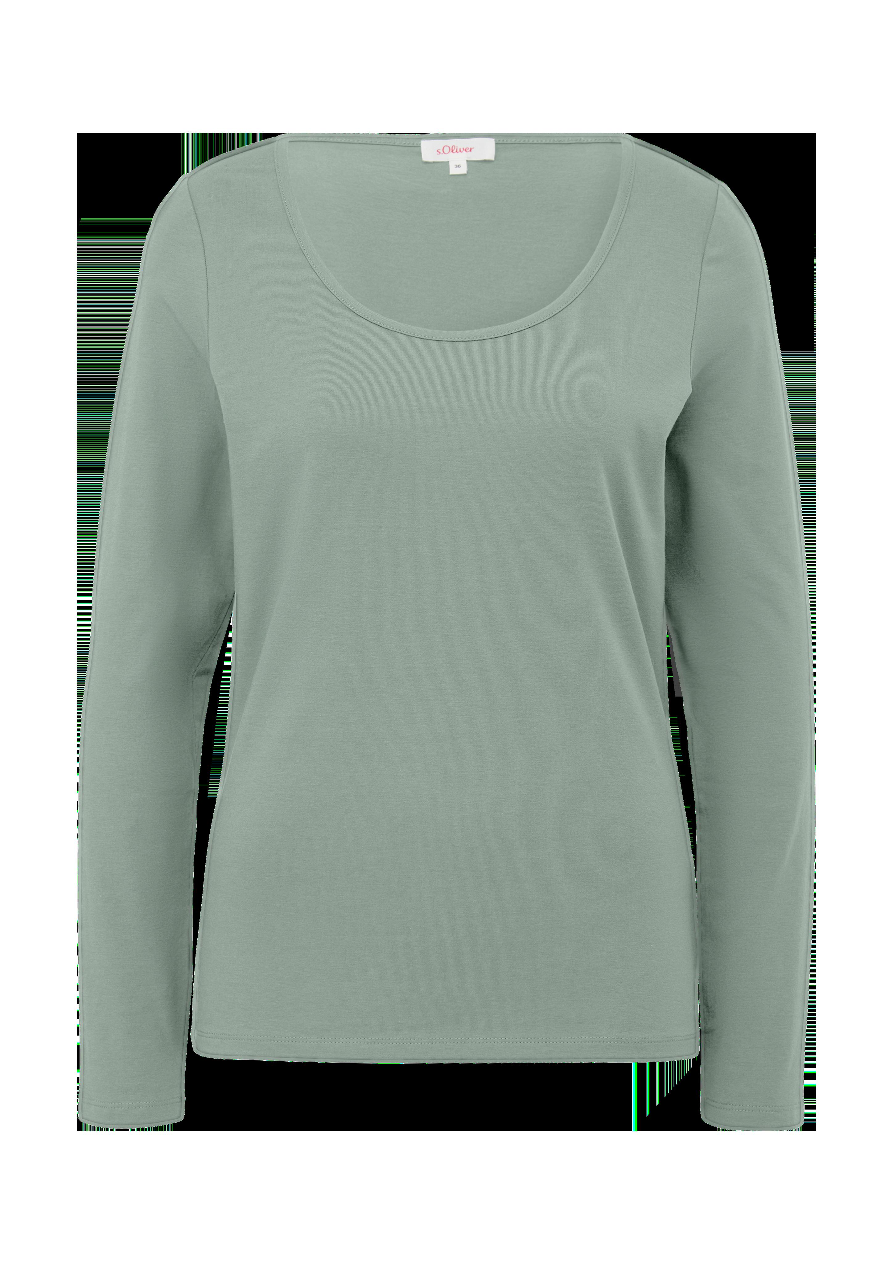 Longsleeve aus Baumwollstretch  2135961-7210