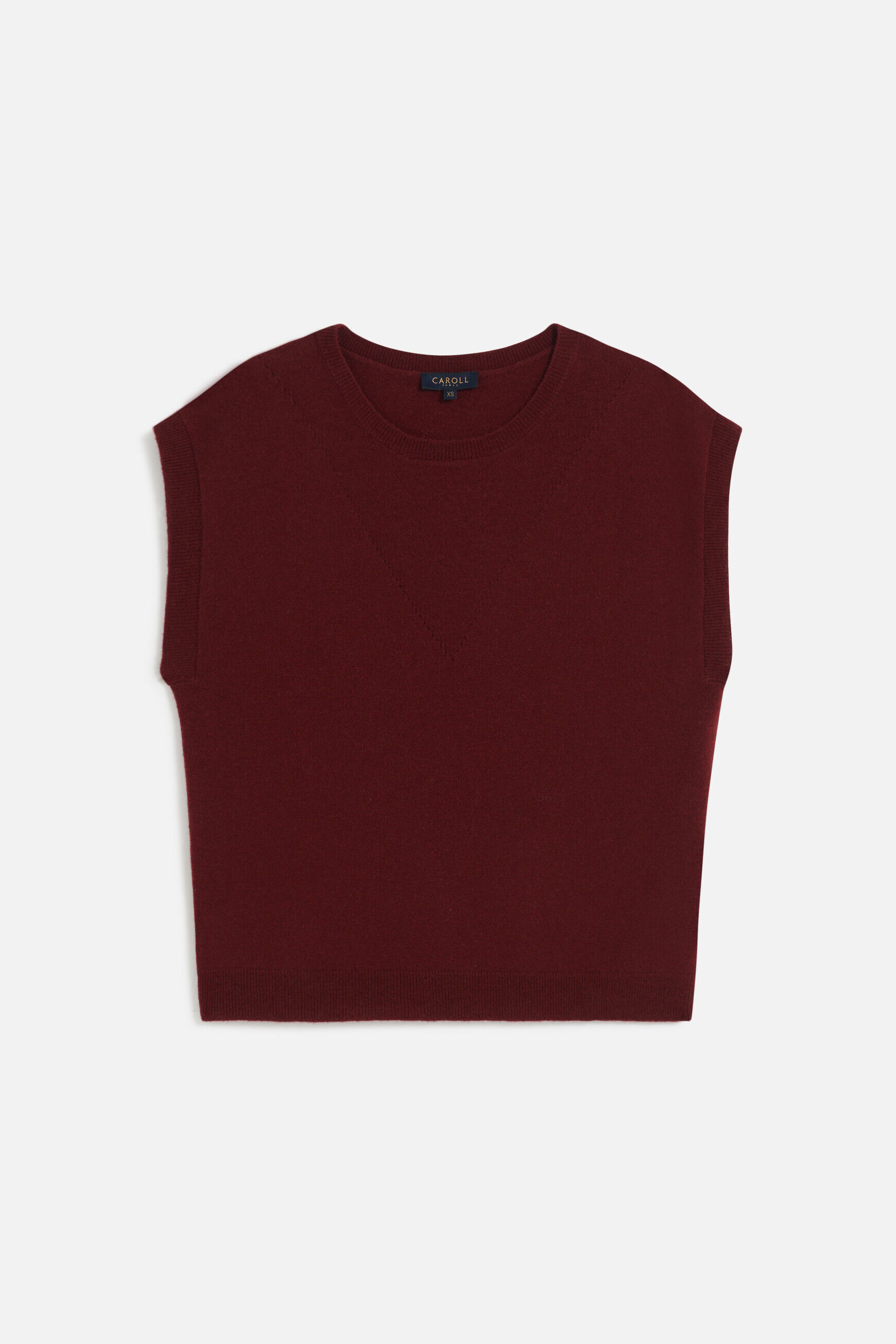 Pull mathilde bordeaux femme