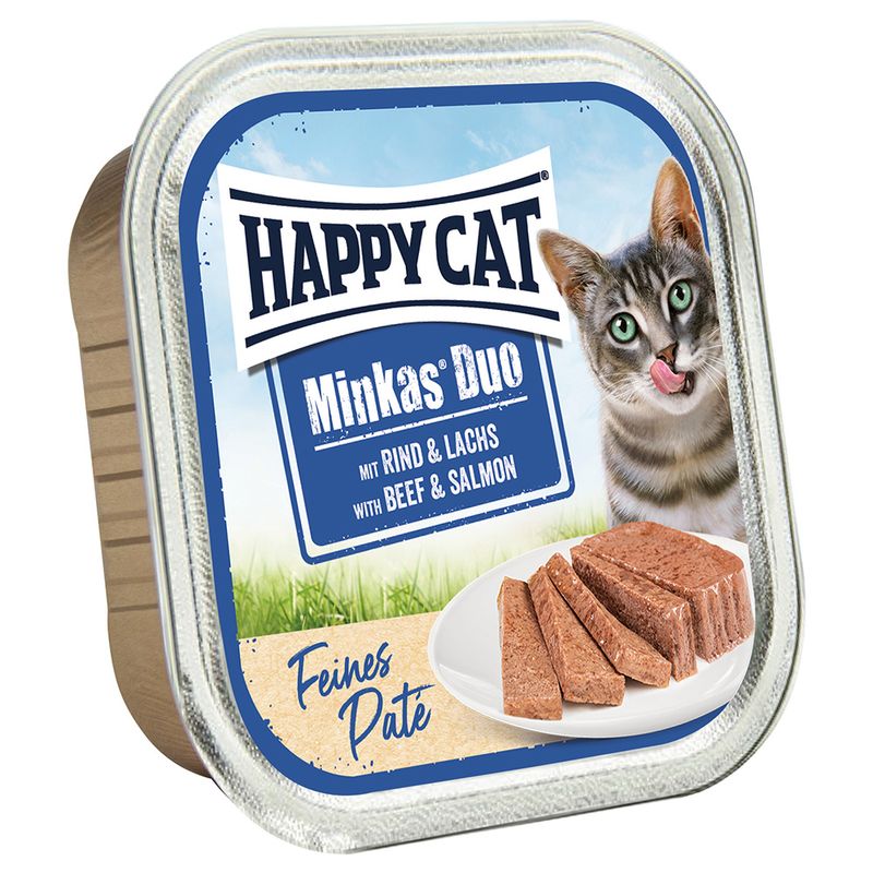 Happy Cat Minkas Duo Feines Paté zu TOP-Preisen
