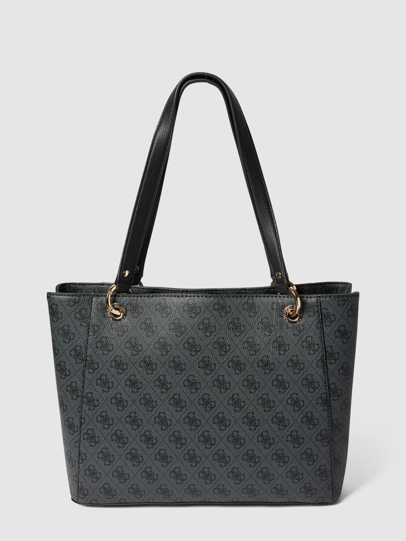 Shopper mit Label-Detail Modell 'NOELLE' in graphit