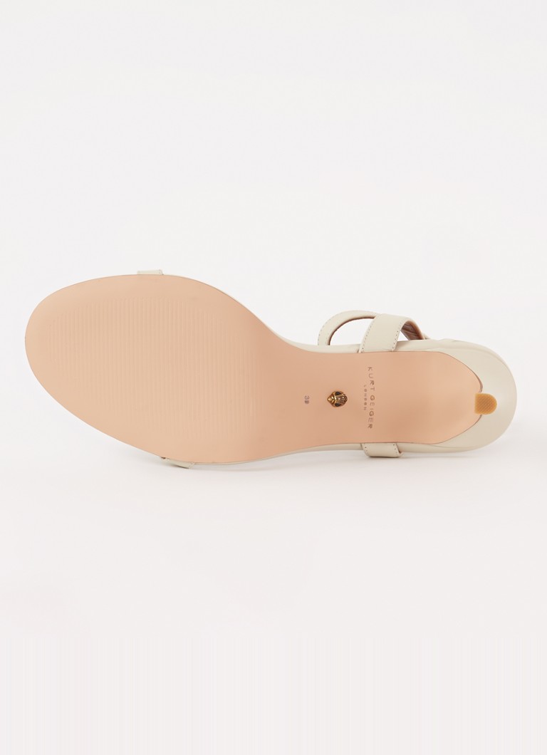 Kurt Geiger Mayfair Strappy leather sandalette