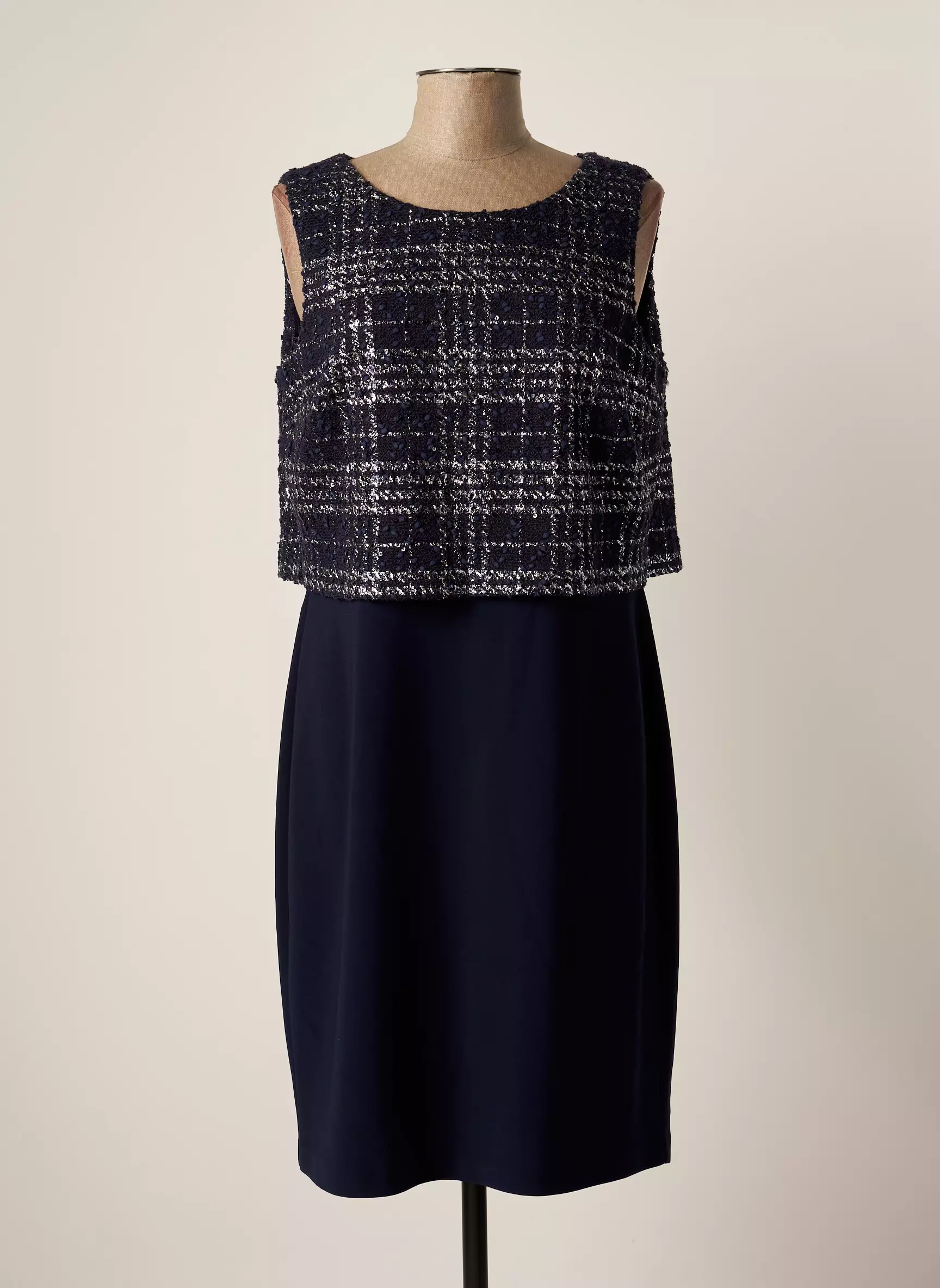 Frank Lyman Robes Mi Longues Femme couleur bleu