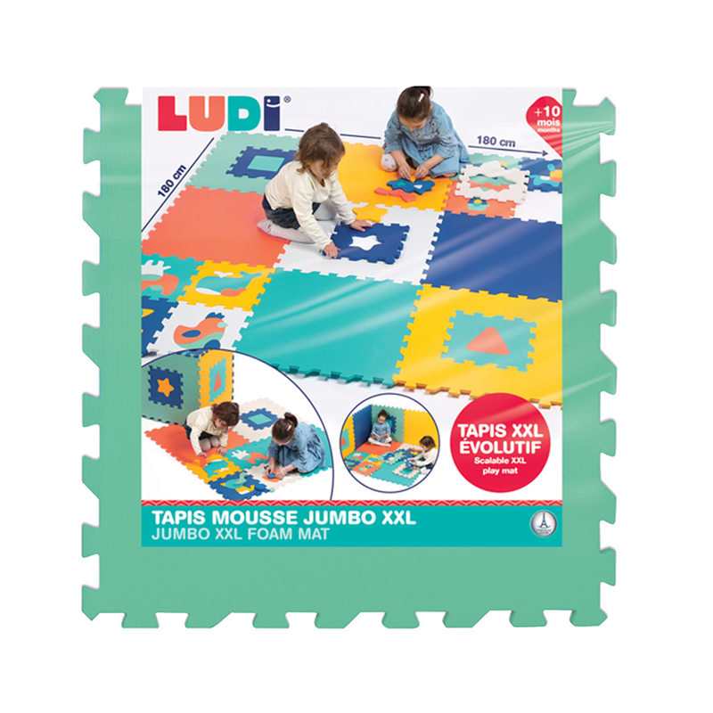 Tapis grandes dalles mousse XXL LUDI