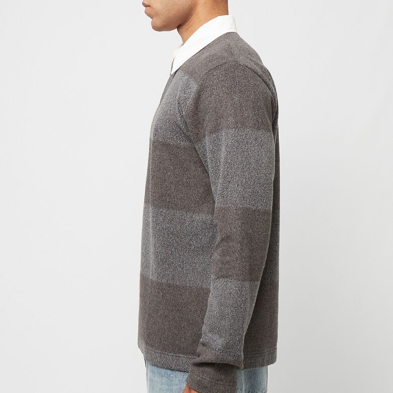 Norse Projects Ruben Brushed Jersey Rugby LS Polo espresso