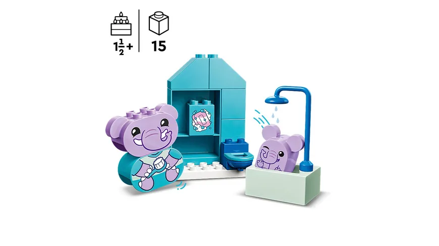LEGO DUPLO 10413 Alltagsroutinen: Baden