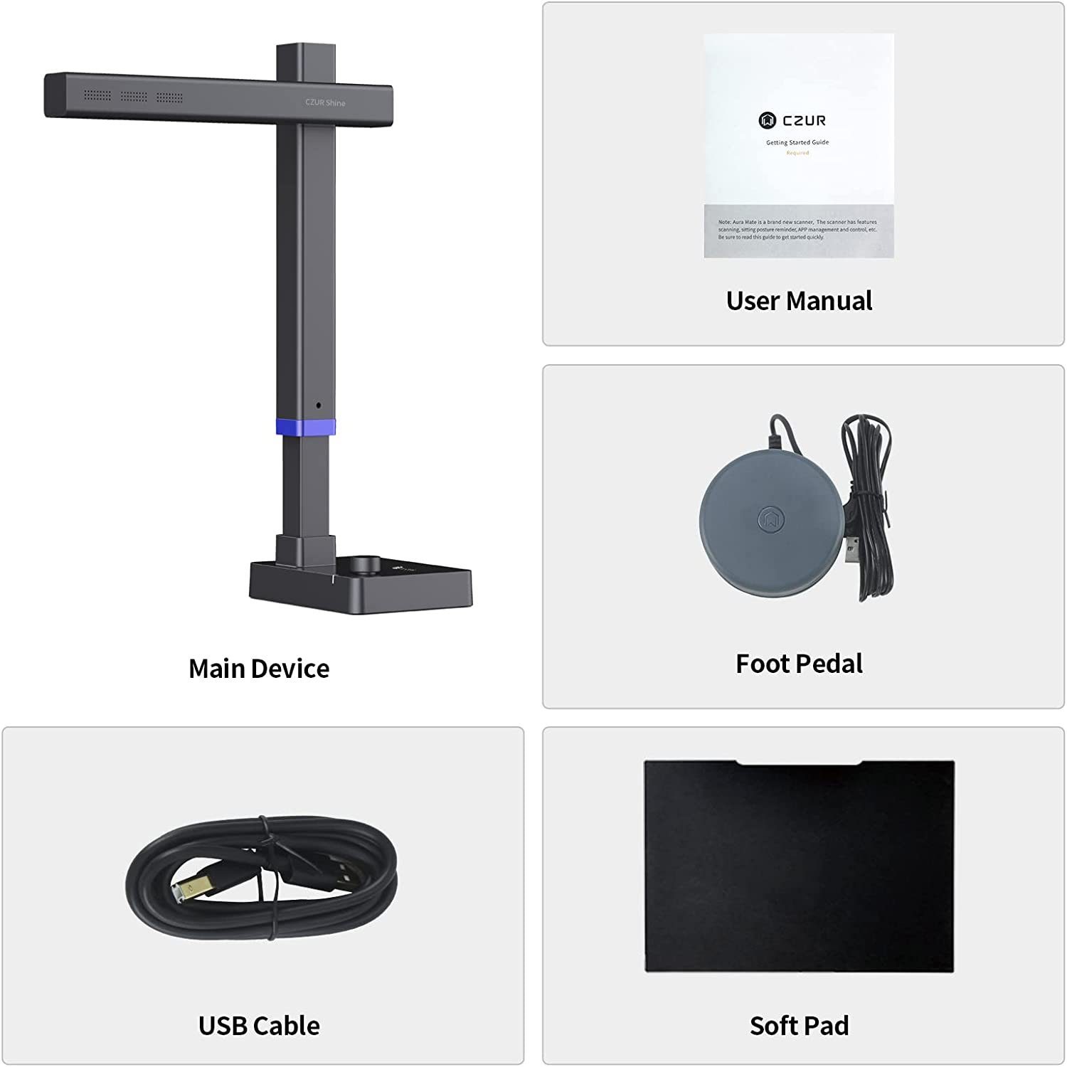 CZUR Czur Shine Ultra Pro Dokumentenscanner