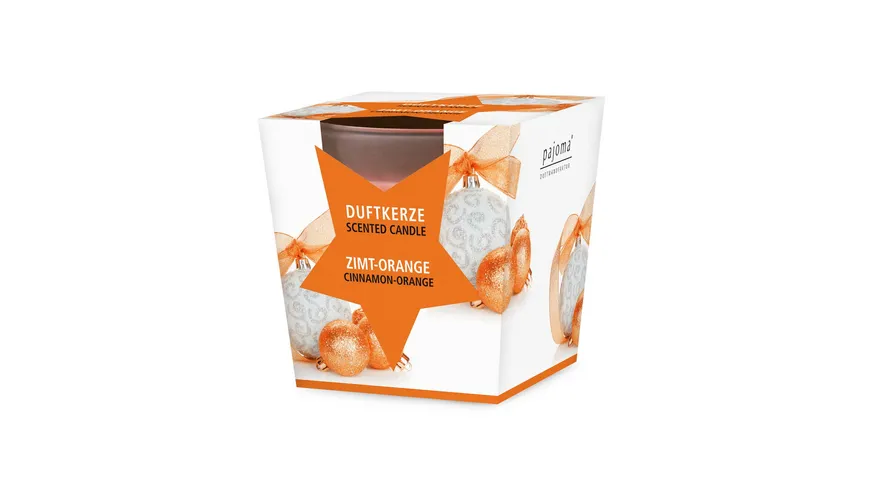 pajoma Duftkerze im Glas Zimt-Orange Orange