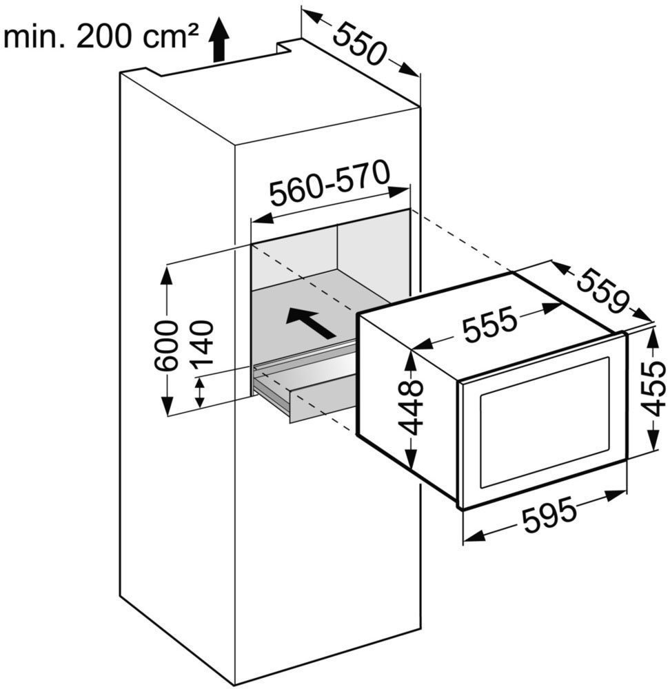 Liebherr Einbauweinkühlschrank WKEgb 582 GrandCru, für 18 Standardflaschen á 0,75l,FreshAir Aktivkohlefilter, Kindersicherung
